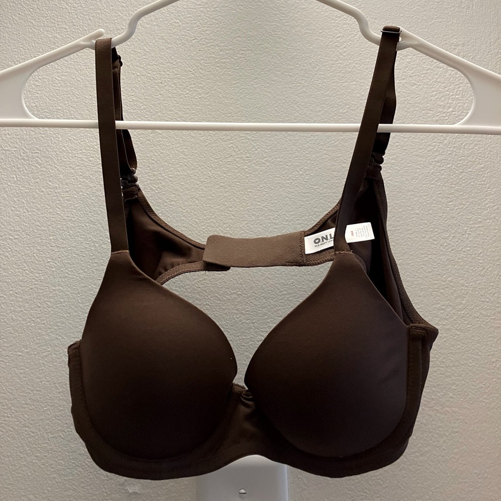Full-Coverage Underwire Demi Bra for Women